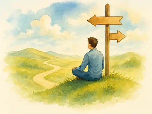 A Arte da Decisão: A Coragem de Escolher a Si Mesmo